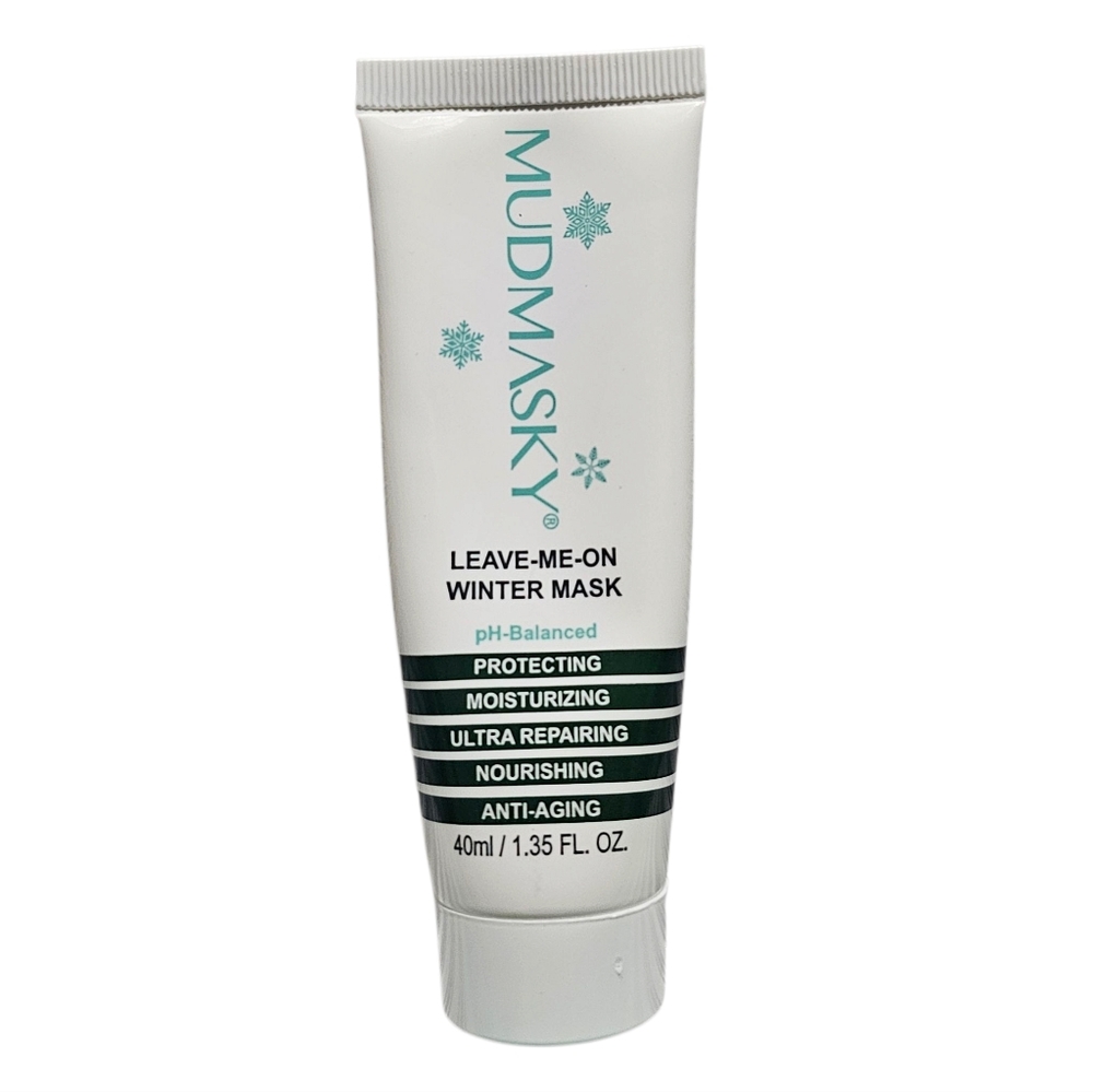 Mudmasky Leave-Me-On Winter Mask 40ml / 1.35 FL OZ, Factory Sealed